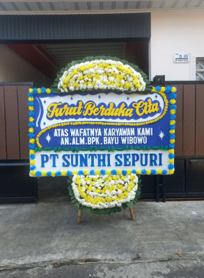 Papan Bunga Duka di Buntu Pane