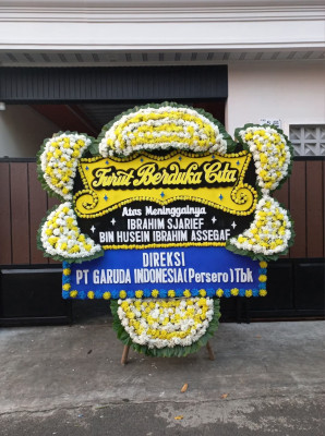 Papan Bunga Duka di Buntu Pane